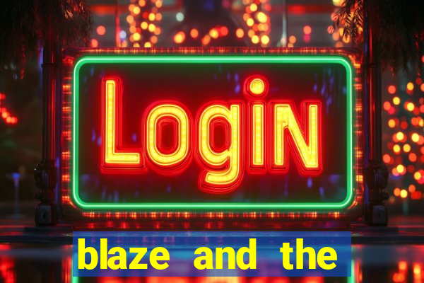 blaze and the monster machines logo font